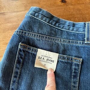 Outerknown SEA Filmore Boyfriend Jeans.  NWT. Size 27